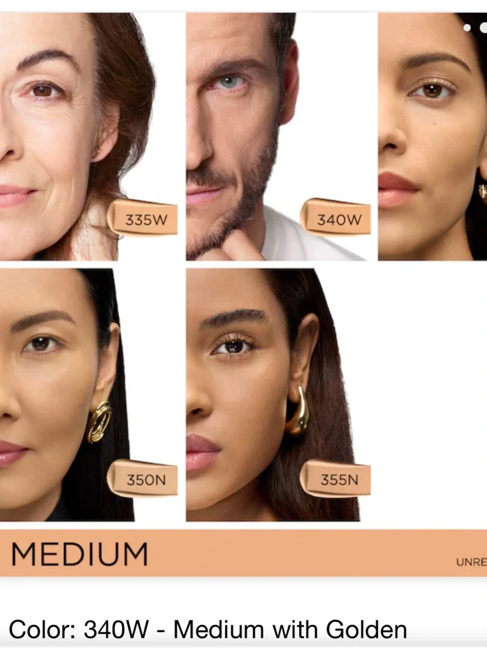 Teint Idole Ultra Wear Foundation SPF 25 Sunscreen Up to 24 Coverage (340 W